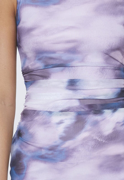 Esme mesh kjóll - Fjólu