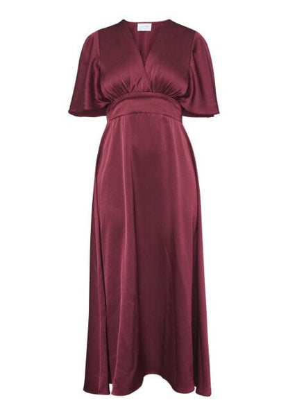 Gisella kjóll - Bordeaux