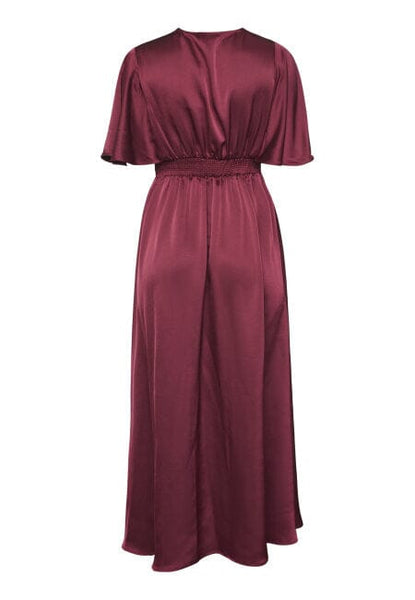 Gisella kjóll - Bordeaux