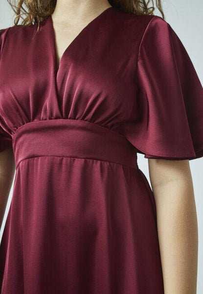 Gisella kjóll - Bordeaux