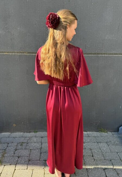 Gisella kjóll - Bordeaux