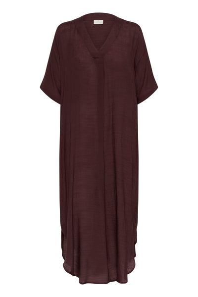 Anja kjóll - Brúnn