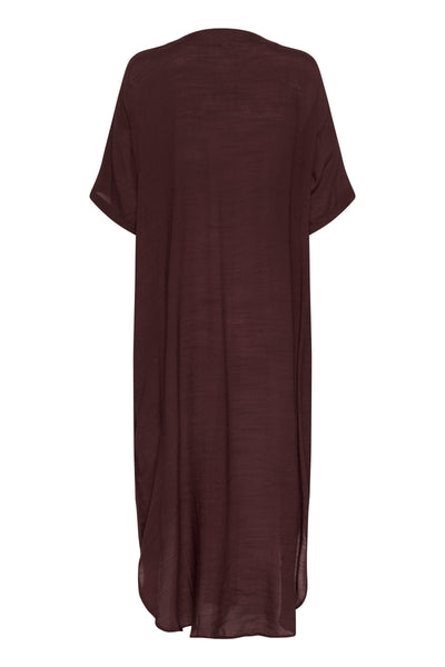 Anja kjóll - Brúnn