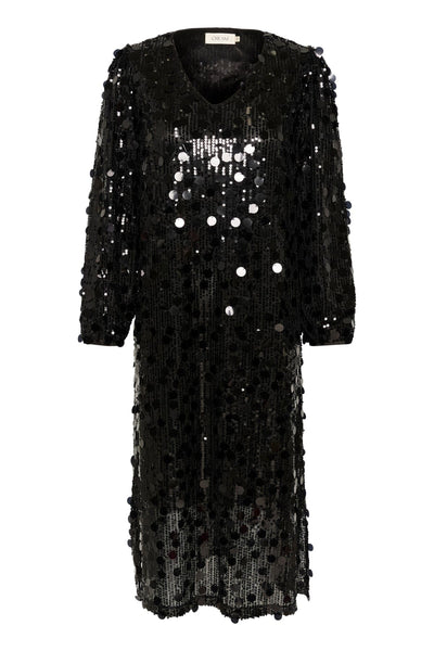 Shine kjóll - Svartur