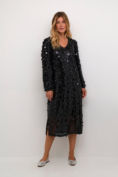 Shine kjóll - Svartur