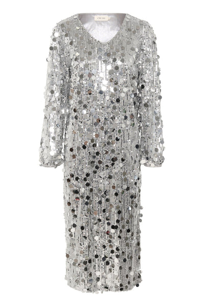 Shine kjóll - silfur