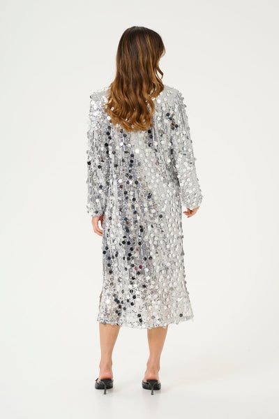 Shine kjóll - silfur