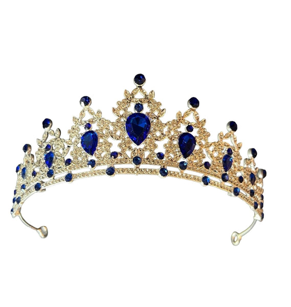 Kóróna, kate silfur & blá