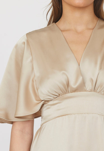 Gisella kjóll - Champagne