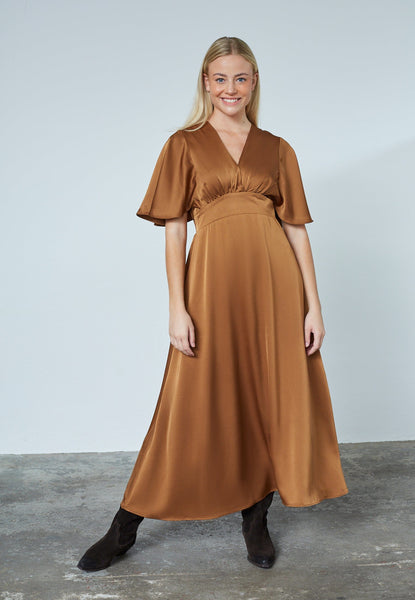 Gisella kjóll - Bronze