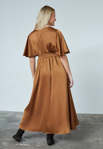 Gisella kjóll - Bronze