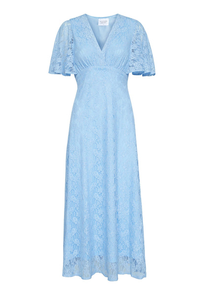 Gisella Lace kjóll - Ljósblár