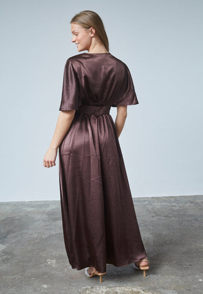 Gisella kjóll - Choco