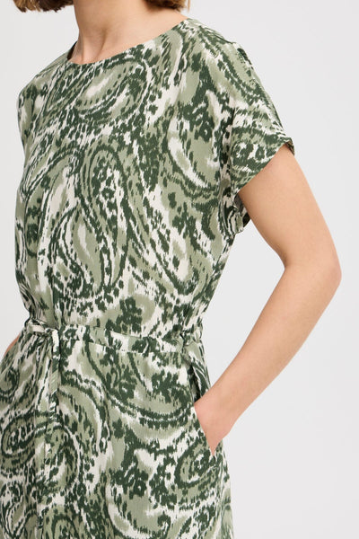 Mjoella O-neck kjóll - Sea Spray