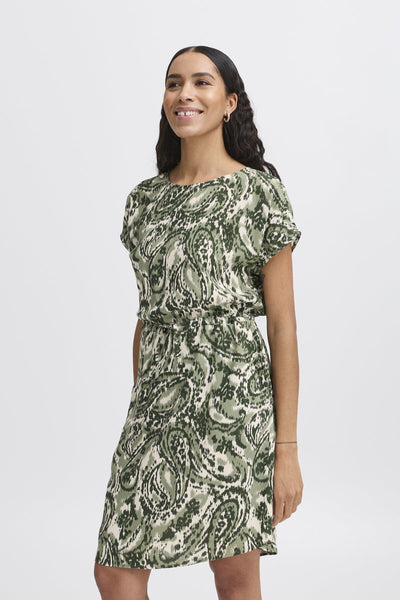 Mjoella O-neck kjóll - Sea Spray