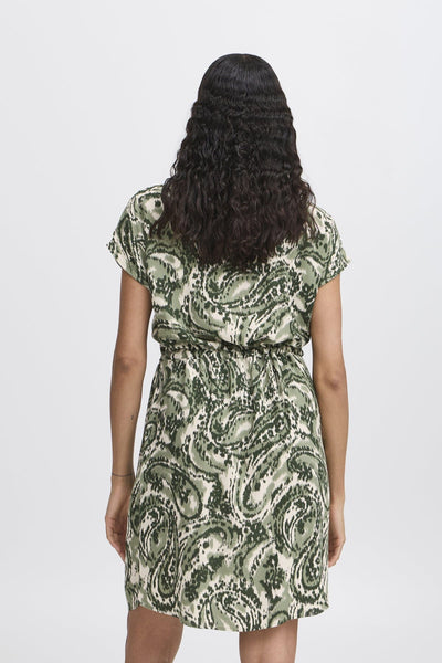 Mjoella O-neck kjóll - Sea Spray