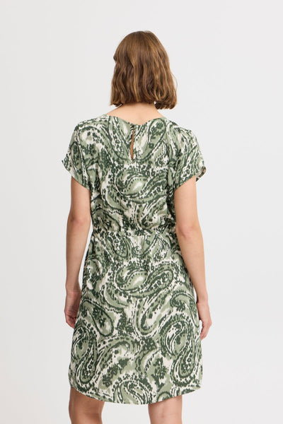 Mjoella O-neck kjóll - Sea Spray