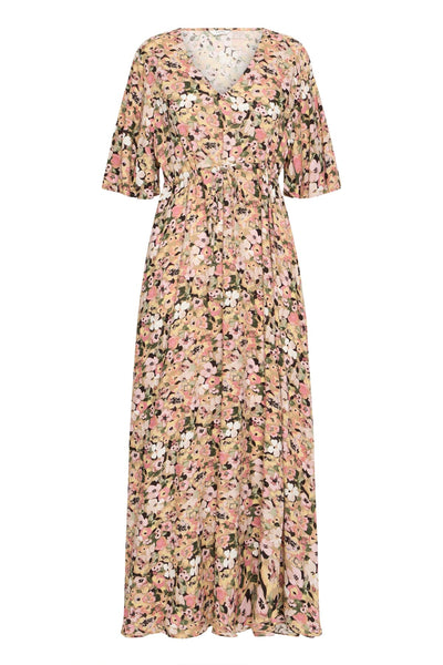 Mjoella V-neck síðkjóll - Blush