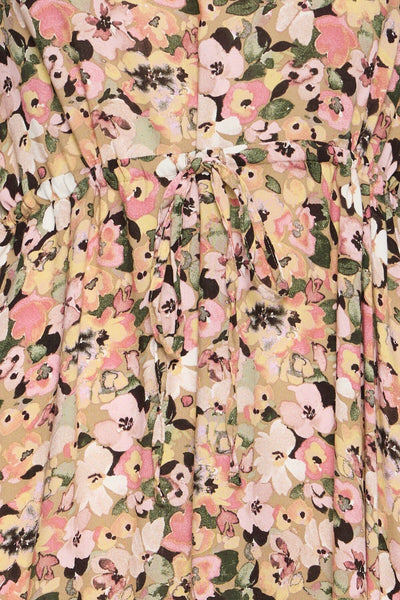 Mjoella V-neck síðkjóll - Blush