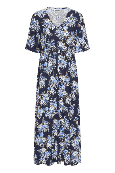 Mjoella V-neck síðkjóll - Navy