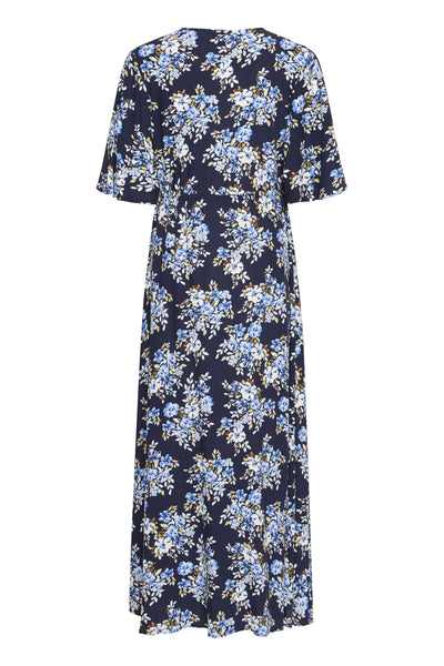 Mjoella V-neck síðkjóll - Navy