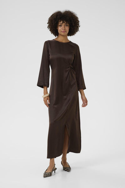 Mollie kjóll - Brúnn