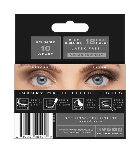 Luxe Velvet Nightfall augnhár