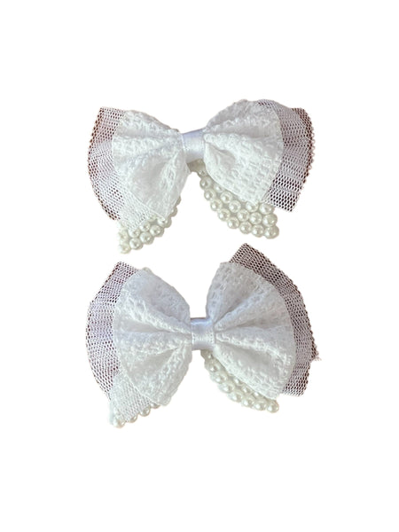 Slaufupar, litlar með perlum