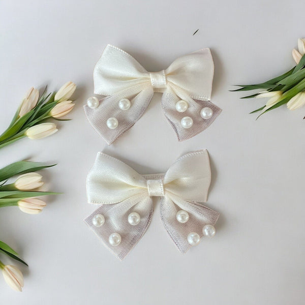 Slaufupar, litlar með stökum perlum