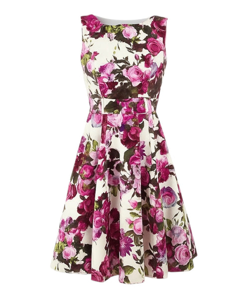 Audrey Floral kjóll