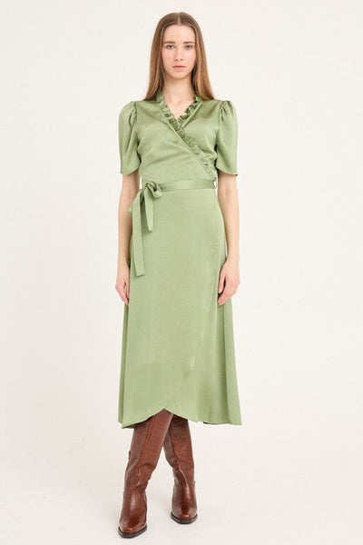 Peony kjóll - Grænn