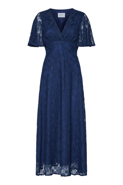 Gisella Lace kjóll - Dökkblár