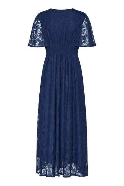 Gisella Lace kjóll - Dökkblár