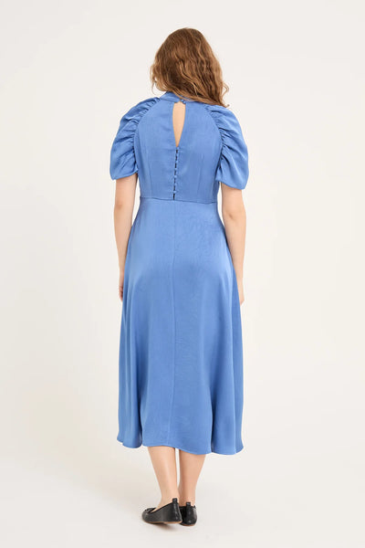 Rutina kjóll, blár