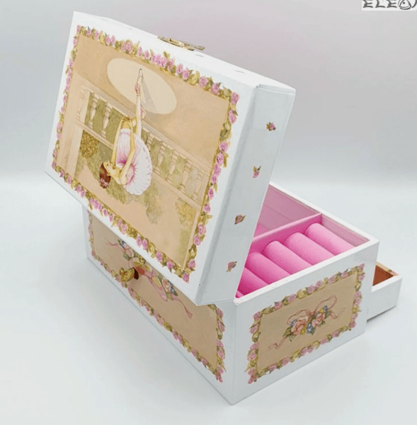 Spiladós með skúffu - Ballerína