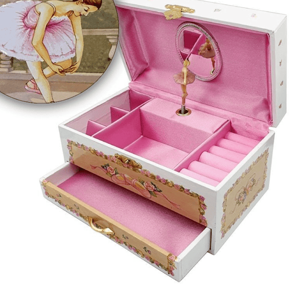 Spiladós með skúffu - Ballerína