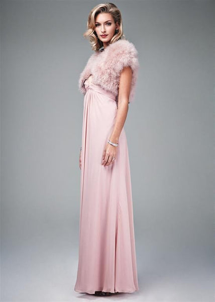 Feather Bolero - Mink
