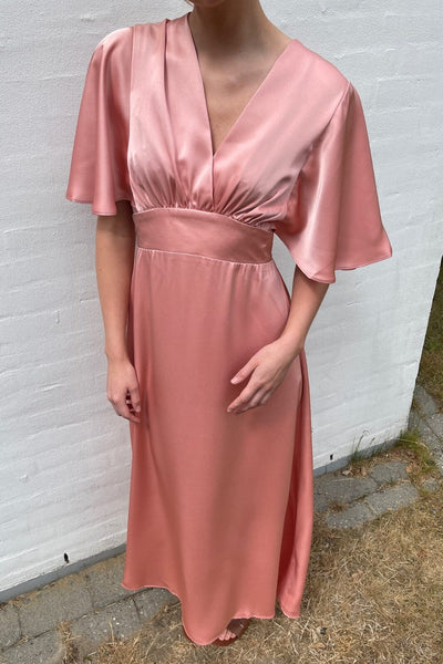 Gisella kjóll - Coral