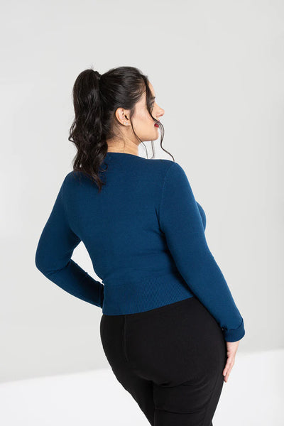 Paloma peysa - Dökkblá