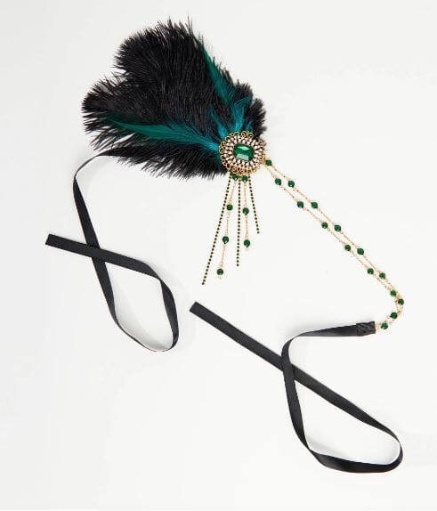 Peacock Rhinestone ennisband