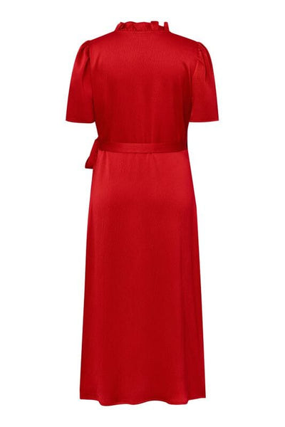 Peony kjóll - Rauður