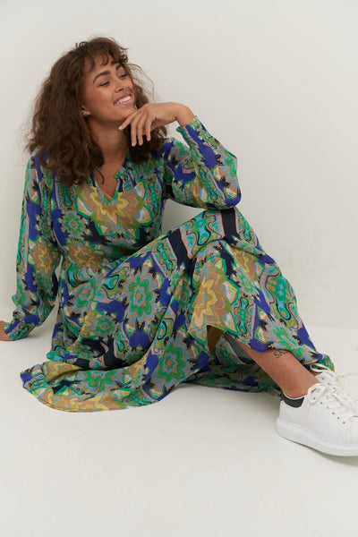 Carolina kjóll - Grænn