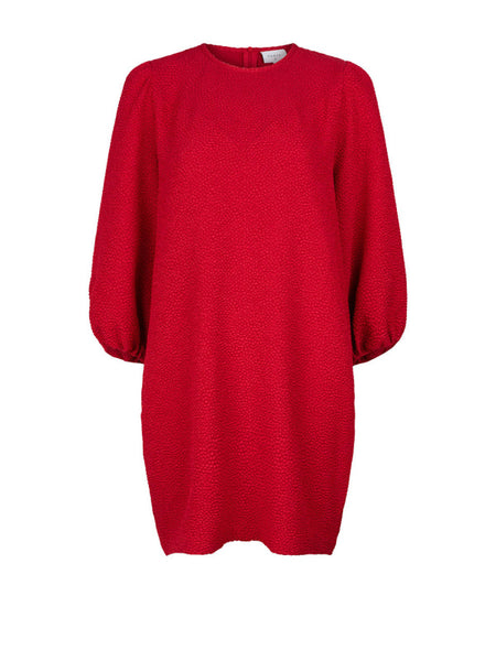 Posey Mini Dress -  Rauður