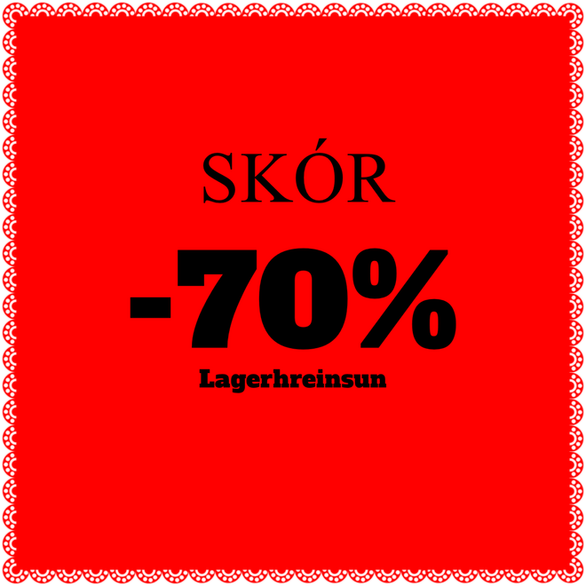 LAGERHREINSUN - skór