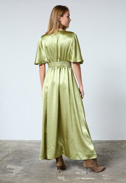 Gisella kjóll - Lime