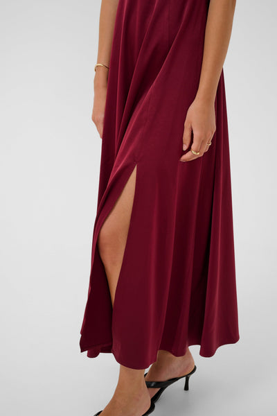Priya kjóll - Burgundy