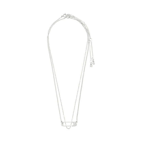 Instant hálsmen 2/1 - silfrað