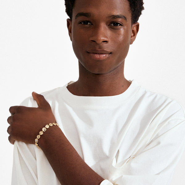 FIRE armband gyllt