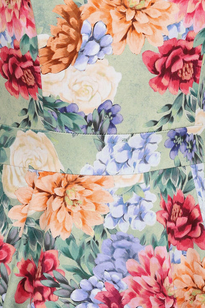 Leah Floral kjóll