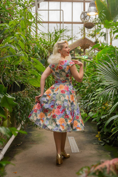 Leah Floral kjóll